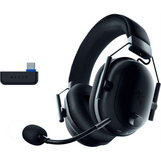 Razer BLACKSHARK V2 PRO Black For PLAYSTATION – Wireless – 70h Battery – 2.4GHz/BT Razer BLACKSHARK V2 PRO Black For PLAYSTATION – Wireless – 70h Battery – 2.4GHz/BT
