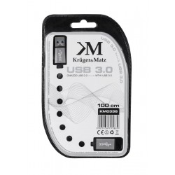 Προέκταση USB 3.0 A/A M/F 1m Kruger&Matz Προέκταση USB 3.0 A/A M/F 1m Kruger&Matz