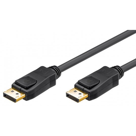 GOOBAY καλώδιο DisplayPort 1.2 VESA 65925, 4K/60Hz 21.6Gbit/s, 5m, μαύρο GOOBAY καλώδιο DisplayPort 1.2 VESA 65925, 4K/60Hz 21.6Gbit/s, 5m, μαύρο