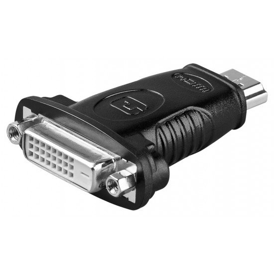 GOOBAY aντάπτορας HDMI σε DVI-D Dual-Link 68098, μαύρος GOOBAY aντάπτορας HDMI σε DVI-D Dual-Link 68098, μαύρος