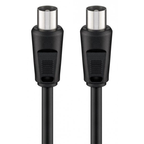 GOOBAY καλώδιο κεραίας αρσενικό 68146, <70dB, CCS, 1.5m, μαύρο GOOBAY καλώδιο κεραίας αρσενικό 68146, <70dB, CCS, 1.5m, μαύρο