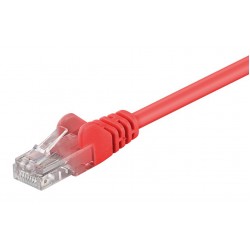 GOOBAY καλώδιο δικτύου 68379, CAT 5e U/UTP, CCA, 5m, κόκκινο