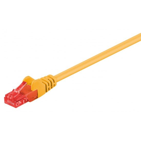 GΟOBAY καλώδιο δικτύου 68408, CAT 6 U/UTP, CCA, PVC, 3m, κίτρινο GΟOBAY καλώδιο δικτύου 68408, CAT 6 U/UTP, CCA, PVC, 3m, κίτρινο
