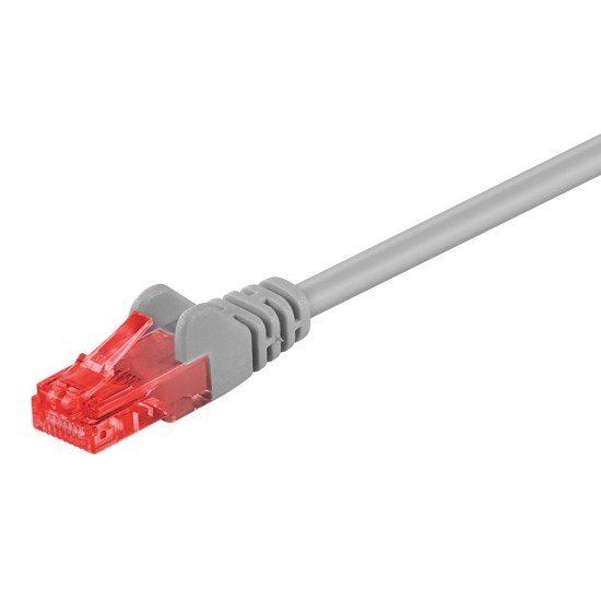 GOOBAY καλώδιο δικτύου 68414, CAT 6 U/UTP, CCA, 250MHz, 30m, γκρι GOOBAY καλώδιο δικτύου 68414, CAT 6 U/UTP, CCA, 250MHz, 30m, γκρι