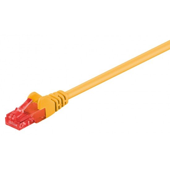 GΟOBAY καλώδιο δικτύου 68433, CAT 6 U/UTP, CCA, PVC, 0.5m, κίτρινο GΟOBAY καλώδιο δικτύου 68433, CAT 6 U/UTP, CCA, PVC, 0.5m, κίτρινο