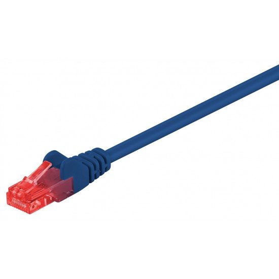 GΟOBAY καλώδιο δικτύου 68437, CAT 6 U/UTP, CCA, PVC, 1m, μπλε GΟOBAY καλώδιο δικτύου 68437, CAT 6 U/UTP, CCA, PVC, 1m, μπλε