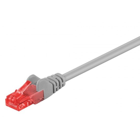 GOOBAY καλώδιο δικτύου 68454, CAT 6 U/UTP, CCA, 2m, γκρι GOOBAY καλώδιο δικτύου 68454, CAT 6 U/UTP, CCA, 2m, γκρι