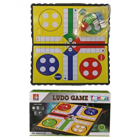 ΕΠΙΤΡΑΠΕΖΙΟ LUDO  TRAVEL 13x13cm ToyMarkt 89237