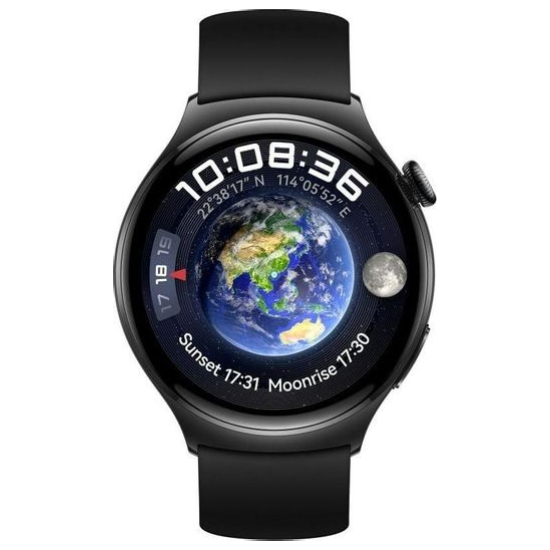 Huawei Watch 4 Stainless Steel 46mm Αδιάβροχο με eSIM και Παλμογράφο- EU