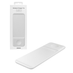 WIRELESS CHARGER TRIO SAMSUNG EP-P6300TWEGEU 3 in 1 9W FAST CHARGE WHITE PACKING OR