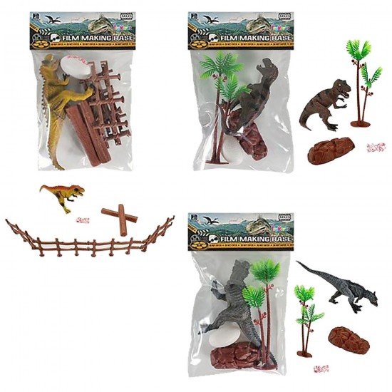 ΣΕΤ ΔΕΙΝΟΣΑΥΡΟΣ ΣΕ ΣΑΚΟΥΛΑΚΙ 15x23cm ToyMarkt 913389