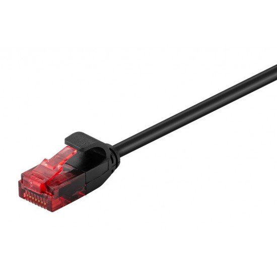 GOOBAY καλώδιο δικτύου 71547, CAT 6 U/UTP, slim, copper, 250MHz, 0.15m, μαύρο GOOBAY καλώδιο δικτύου 71547, CAT 6 U/UTP, slim, copper, 250MHz, 0.15m, μαύρο