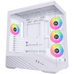 Lian Li Vector V100 White - 4 x 120mm ARGB - LED RGB Strip - Tempered Glass - ATX Case Lian Li Vector V100 White - 4 x 120mm ARGB - LED RGB Strip - Tempered Glass - ATX Case