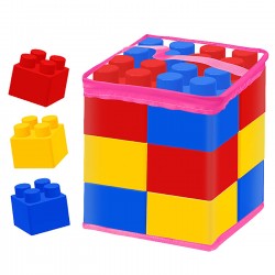 Τουβλάκια Μεγάλου Μεγέθους 12 τεμ 19x19x23cm ToyMarkt 95448