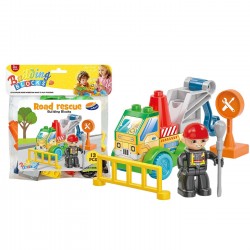 Τουβλάκια Οδική Βοήθεια 13 τεμ 19x22cm ToyMarkt 95456