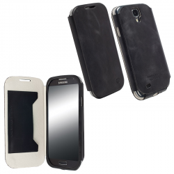 KRUSELL ΘΗΚΗ SAMSUNG I9505 LEATHER FLIPCOVER KIRUNA BLACK KRUSELL ΘΗΚΗ SAMSUNG I9505 LEATHER FLIPCOVER KIRUNA BLACK