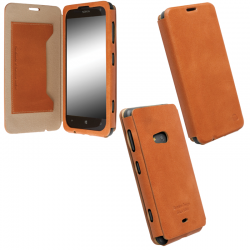 KRUSELL ΘΗΚΗ NOKIA LUMIA 625 LEATHER FLIPCOVER KIRUNA CAMEL KRUSELL ΘΗΚΗ NOKIA LUMIA 625 LEATHER FLIPCOVER KIRUNA CAMEL