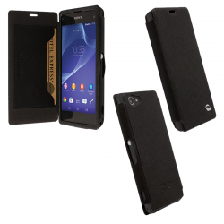 KRUSELL ΘΗΚΗ SONY Z1 COMPACT D5503 LEATHER MALMO FLIPCOVER BLACK KRUSELL ΘΗΚΗ SONY Z1 COMPACT D5503 LEATHER MALMO FLIPCOVER BLACK