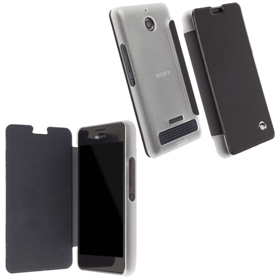 KRUSELL ΘΗΚΗ SONY XPERIA E1 D2004 BODEN FLIPCOVER BLACK