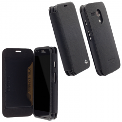 KRUSELL ΘΗΚΗ MOTOROLA MOTO G X1032 LEATHER MALMO FLIPCOVER BLACK KRUSELL ΘΗΚΗ MOTOROLA MOTO G X1032 LEATHER MALMO FLIPCOVER BLACK