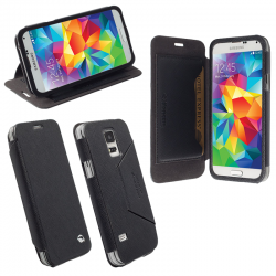 KRUSELL ΘΗΚΗ SAMSUNG S5 MINI LEATHER MALMO FLIPCOVER STAND BLACK KRUSELL ΘΗΚΗ SAMSUNG S5 MINI LEATHER MALMO FLIPCOVER STAND BLACK