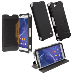 KRUSELL ΘΗΚΗ SONY XPERIA Z3 COMPACT LEATHER MALMO FLIPCOVER STAND BLACK KRUSELL ΘΗΚΗ SONY XPERIA Z3 COMPACT LEATHER MALMO FLIPCOVER STAND BLACK