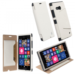 VOLTE-TEL ΘΗΚΗ NOKIA LUMIA 730 LEATHER MALMO FLIPCOVER STAND WHITE KRUSEL VOLTE-TEL ΘΗΚΗ NOKIA LUMIA 730 LEATHER MALMO FLIPCOVER STAND WHITE KRUSEL