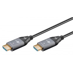 GOOBAY καλώδιο HDMI 2.1 76278 με Ethernet, AOC, 8K/60Hz, 48 Gbps, 50m, μαύρο GOOBAY καλώδιο HDMI 2.1 76278 με Ethernet, AOC, 8K/60Hz, 48 Gbps, 50m, μαύρο