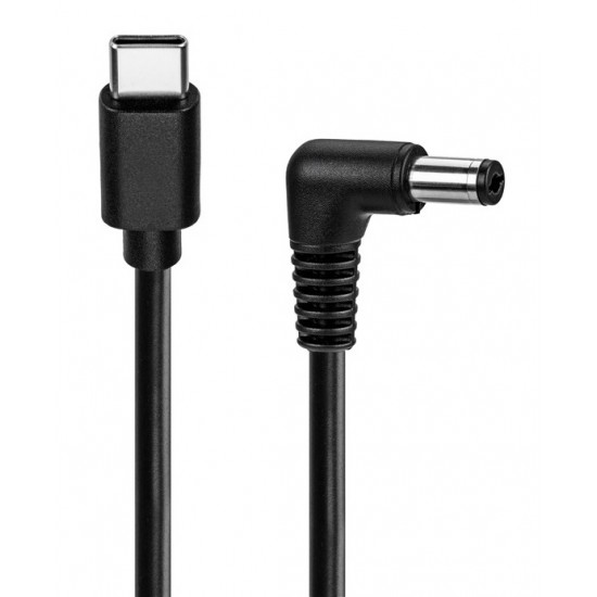 GOOBAY καλώδιο τροφοδοσίας USB-C σε DC 78971, 5.5x2.1mm, 0.5m, μαύρο GOOBAY καλώδιο τροφοδοσίας USB-C σε DC 78971, 5.5x2.1mm, 0.5m, μαύρο