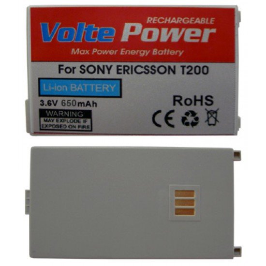 ΜΠΑΤΑΡΙΑ SONY ERICSSON T200 650mAh Li-ion VoltePower ΜΠΑΤΑΡΙΑ SONY ERICSSON T200 650mAh Li-ion VoltePower
