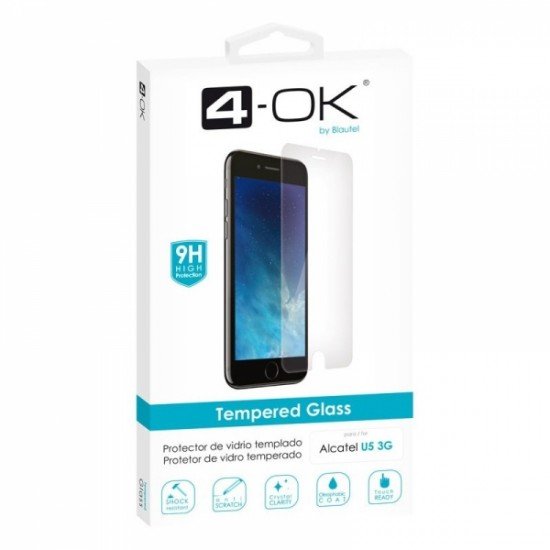 4OK TEMPERED GLASS ALCATEL U5 3G 4OK TEMPERED GLASS ALCATEL U5 3G