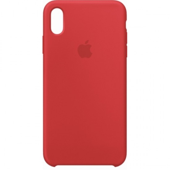 ORIGINAL APPLE SILICONE CASE IPHONE XS MAX red backcover