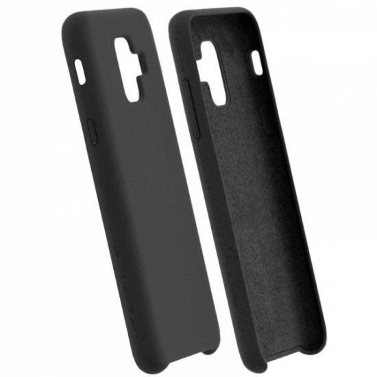 SENSO SMOOTH SAMSUNG A8 PLUS 2018 black backcover SENSO SMOOTH SAMSUNG A8 PLUS 2018 black backcover