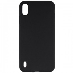 SENSO SOFT TOUCH SAMSUNG A10 black backcover SENSO SOFT TOUCH SAMSUNG A10 black backcover