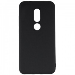 SENSO SOFT TOUCH NOKIA X6 black backcover