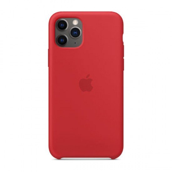 ORIGINAL APPLE SILICONE CASE IPHONE 11 PRO red backcover ORIGINAL APPLE SILICONE CASE IPHONE 11 PRO red backcover
