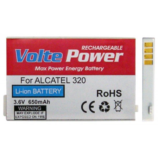 ΜΠΑΤΑΡΙΑ ALCATEL 320 650mAh Li-ion VoltePower ΜΠΑΤΑΡΙΑ ALCATEL 320 650mAh Li-ion VoltePower