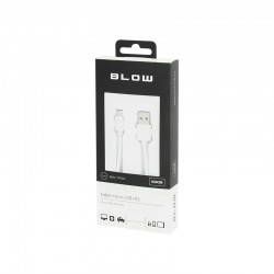 Καλώδιο USB A - microUSB 1m Λευκό Καλώδιο USB A - microUSB 1m Λευκό