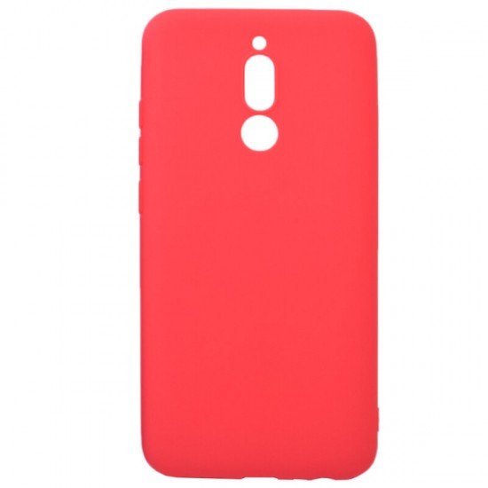SENSO SOFT TOUCH XIAOMI REDMI 8 red backcover