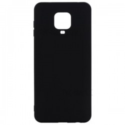 SENSO SOFT TOUCH XIAOMI REDMI NOTE 9S / NOTE 9 PRO / NOTE 9 PRO MAX black backcover