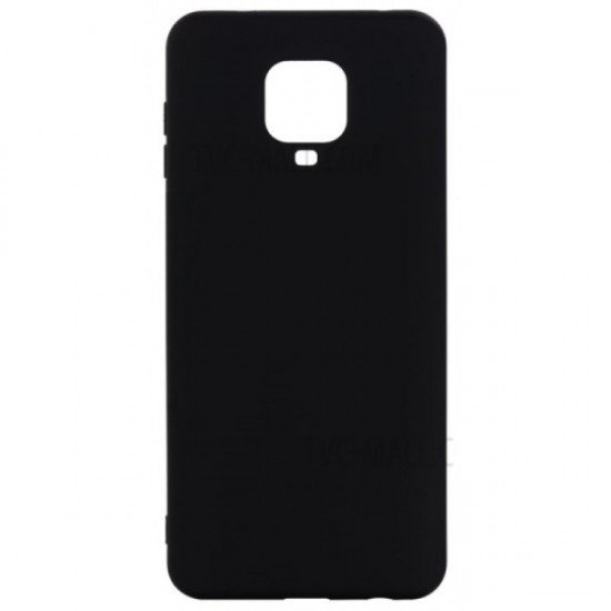SENSO SOFT TOUCH XIAOMI REDMI NOTE 9S / NOTE 9 PRO / NOTE 9 PRO MAX black backcover