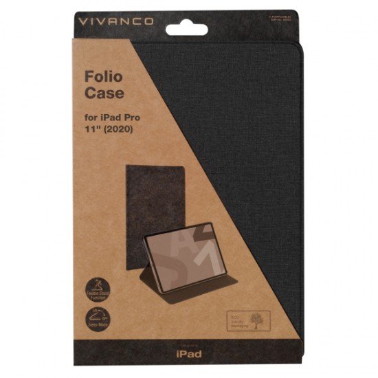 VIVANCO TABLET FOLIO CASE IPAD PRO 11 (2019/2020/2021) black