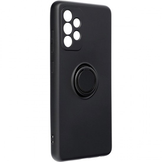 SENSO RING SAMSUNG A52 / A52 5G black backcover SENSO RING SAMSUNG A52 / A52 5G black backcover