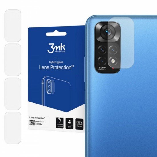 3MK HYBRID GLASS FOR CAMERA LENS XIAOMI REDMI NOTE 11 4G / REDMI NOTE 11S 4G / XFF EDITION 3MK HYBRID GLASS FOR CAMERA LENS XIAOMI REDMI NOTE 11 4G / REDMI NOTE 11S 4G / XFF EDITION