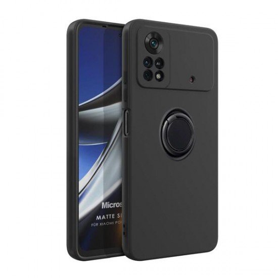 SENSO RING XIAOMI POCO X4 PRO 5G black backcover SENSO RING XIAOMI POCO X4 PRO 5G black backcover