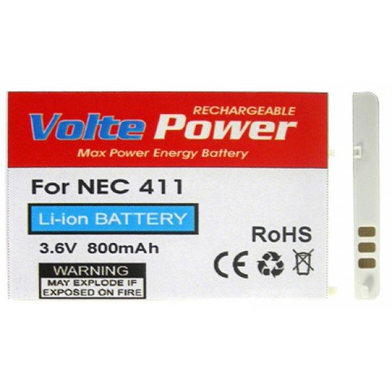 ΜΠΑΤΑΡΙΑ NEC 411 800mAh Li-ion VoltePower ΜΠΑΤΑΡΙΑ NEC 411 800mAh Li-ion VoltePower