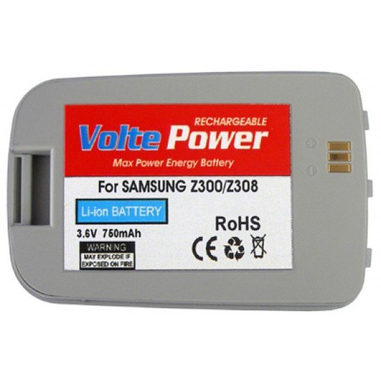 ΜΠΑΤΑΡΙΑ SAMSUNG Z300 750mAh Li-ion VoltePower ΜΠΑΤΑΡΙΑ SAMSUNG Z300 750mAh Li-ion VoltePower