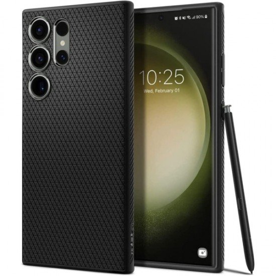 SPIGEN LIQUID AIR SAMSUNG S23 ULTRA black backcover SPIGEN LIQUID AIR SAMSUNG S23 ULTRA black backcover