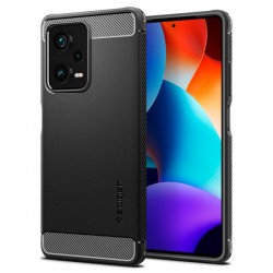 SPIGEN RUGGED ARMOR XIAOMI REDMI NOTE 12 PRO PLUS 5G black backcover