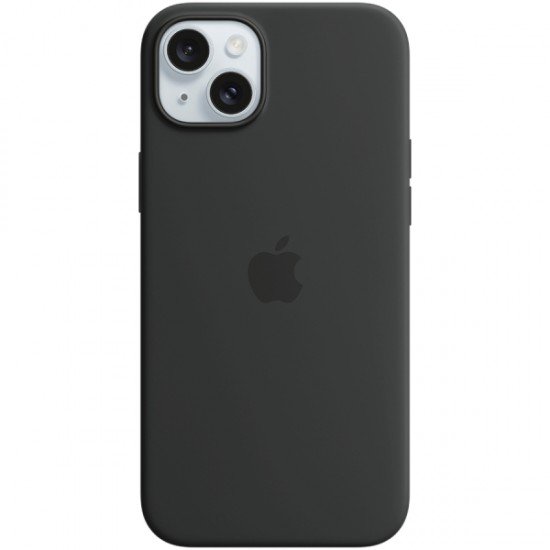 ORIGINAL APPLE SILICONE CASE MAGSAFE IPHONE 15 PLUS black ORIGINAL APPLE SILICONE CASE MAGSAFE IPHONE 15 PLUS black
